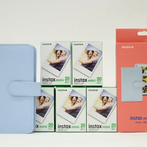 FUJIFILM Set od 5 filmova za fotoaparat Instax Mini Glossy i album za slike