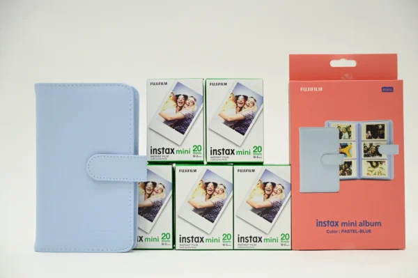 FUJIFILM Set od 5 filmova za fotoaparat Instax Mini Glossy i album za slike