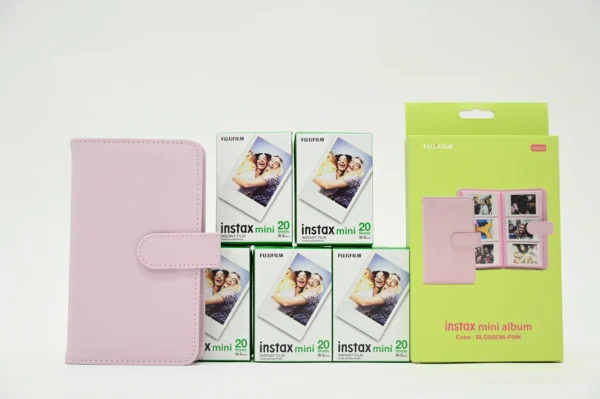 FUJIFILM Set od 5 filmova za fotoaparat Instax Mini Glossy i album za slike - Image 2