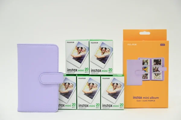 FUJIFILM Set od 5 filmova za fotoaparat Instax Mini Glossy i album za slike - Image 4