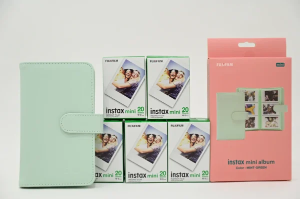 FUJIFILM Set od 5 filmova za fotoaparat Instax Mini Glossy i album za slike - Image 5